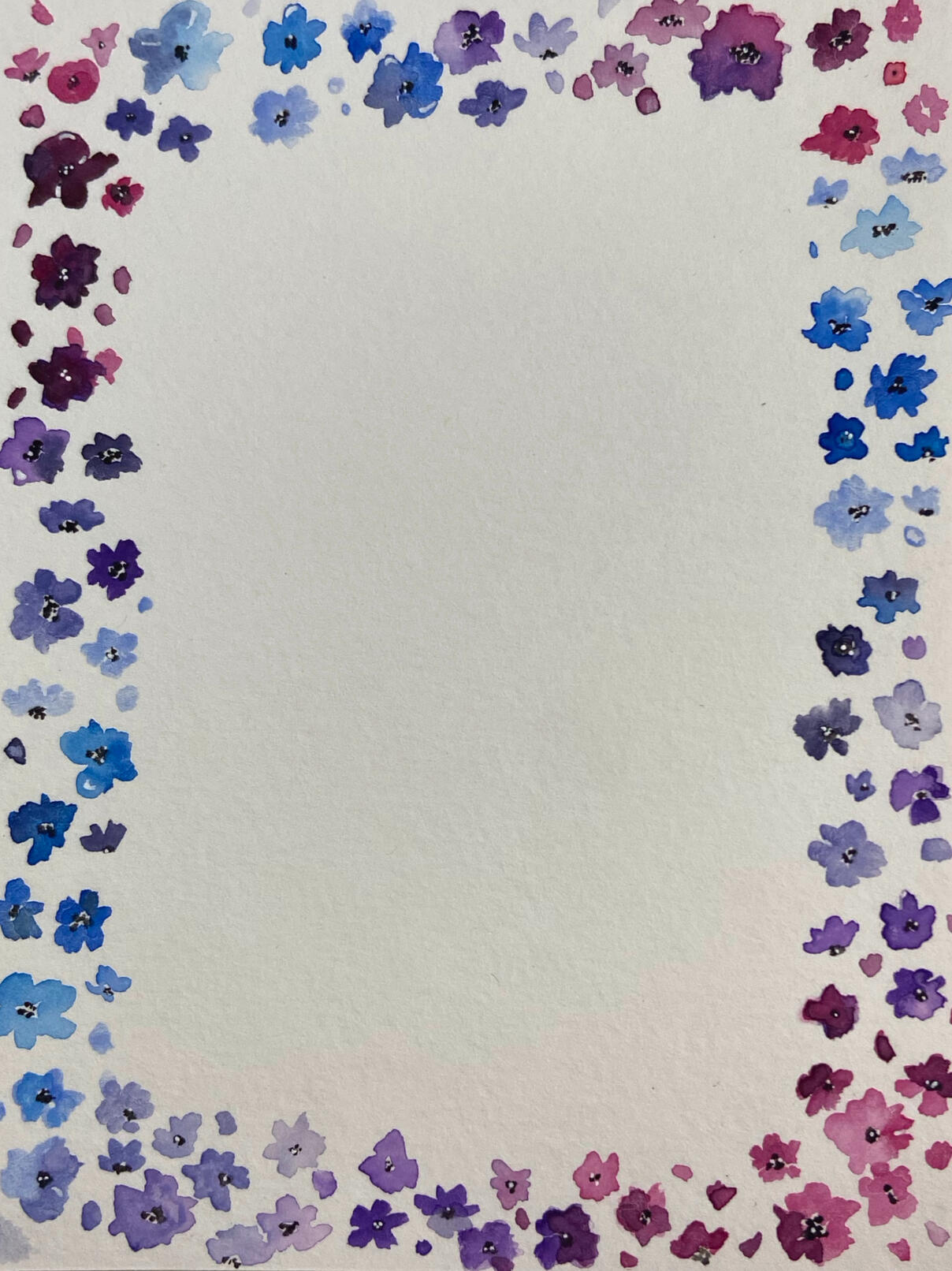 Flower Frame (watercolor)