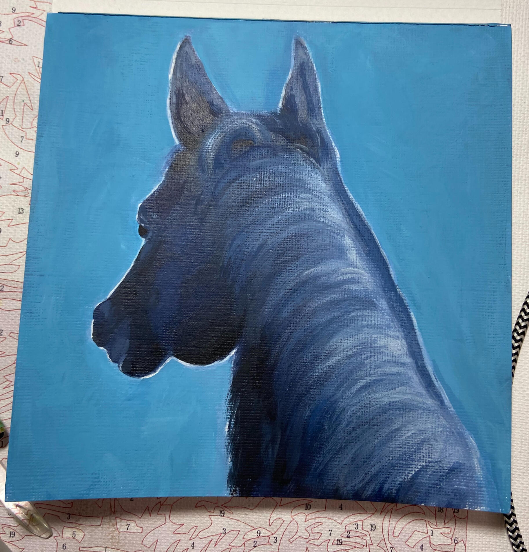 Blue